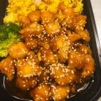 Best C26. Sesame Honey Chicken (Combo Platter) in Vermilion, OH