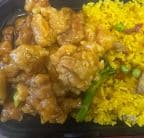 Best C23. Orange Chicken (Combo Platter) in Vermilion, OH
