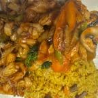 Best C25. Chicken with Mixed Veg (Combo Platter) in Vermilion, OH